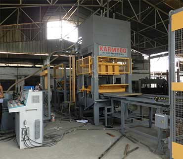 khm252h FLY ASH BRICKS MACHINE