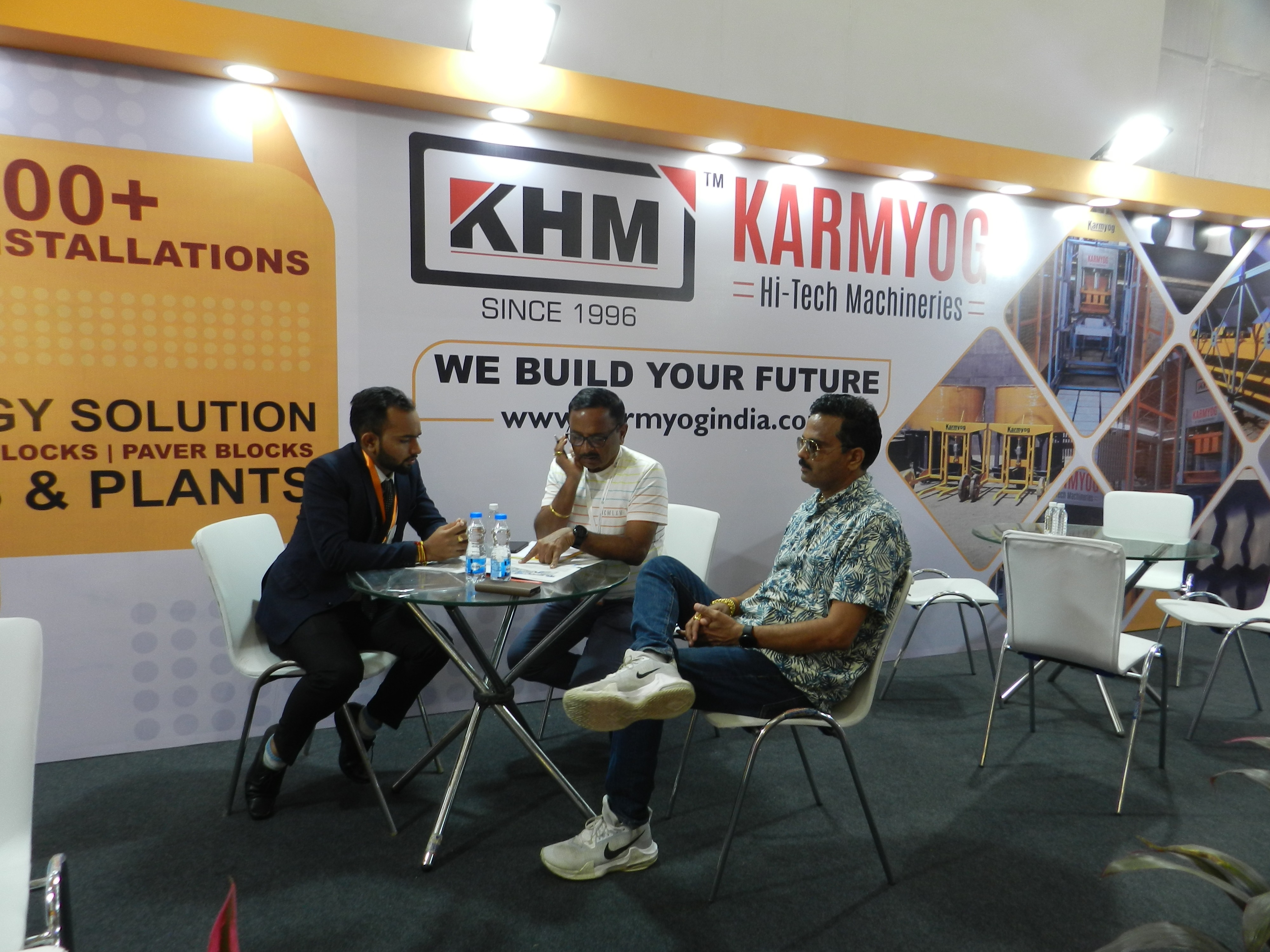 Participant in Earthcon Hitex exhibition 2022