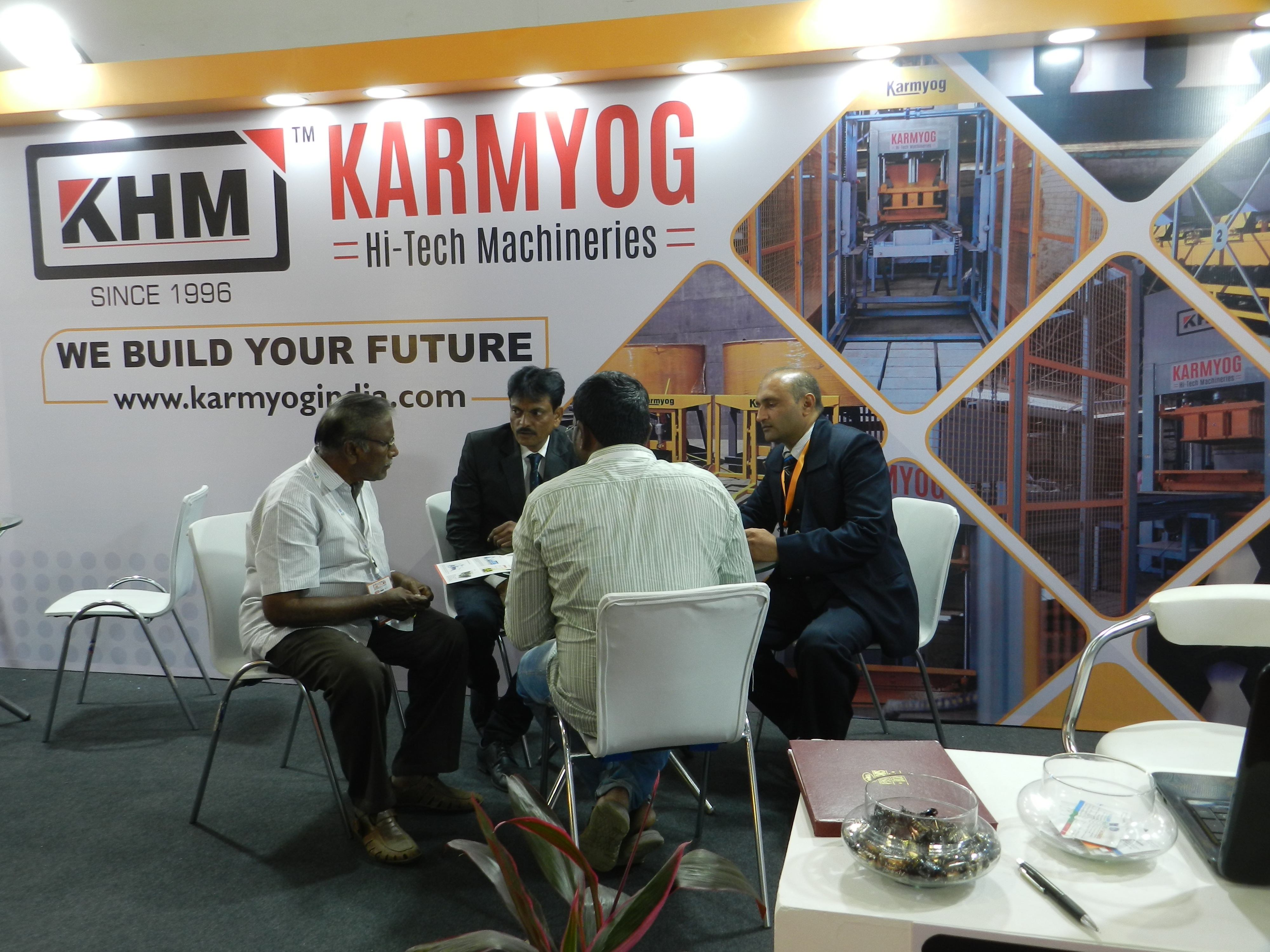 Participant in Earthcon Hitex exhibition 2022